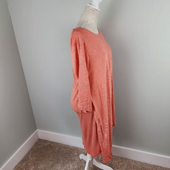 UMGEE ASYMMETRICAL FAUX WRAP DRESS SIZE LARGE - Picture 3 of 6